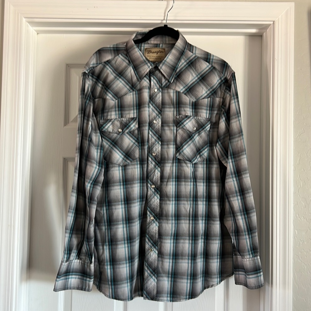 Wrangler men’s snap down